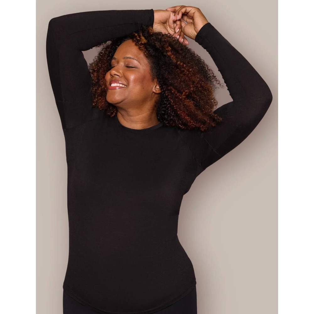 Numi The LongSleeve Crew Neck Black Size XS New With Tags